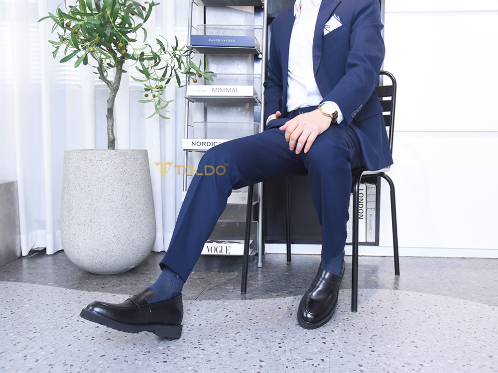 Giày cho nam cao 7cm đế eva siêu nhẹ